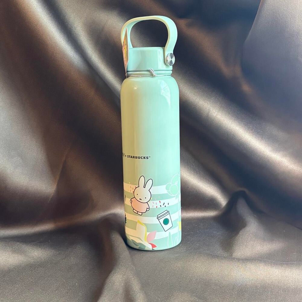 Miffy x starbucks water bottle new